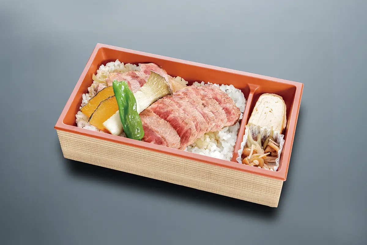 氷見牛ステーキ弁当