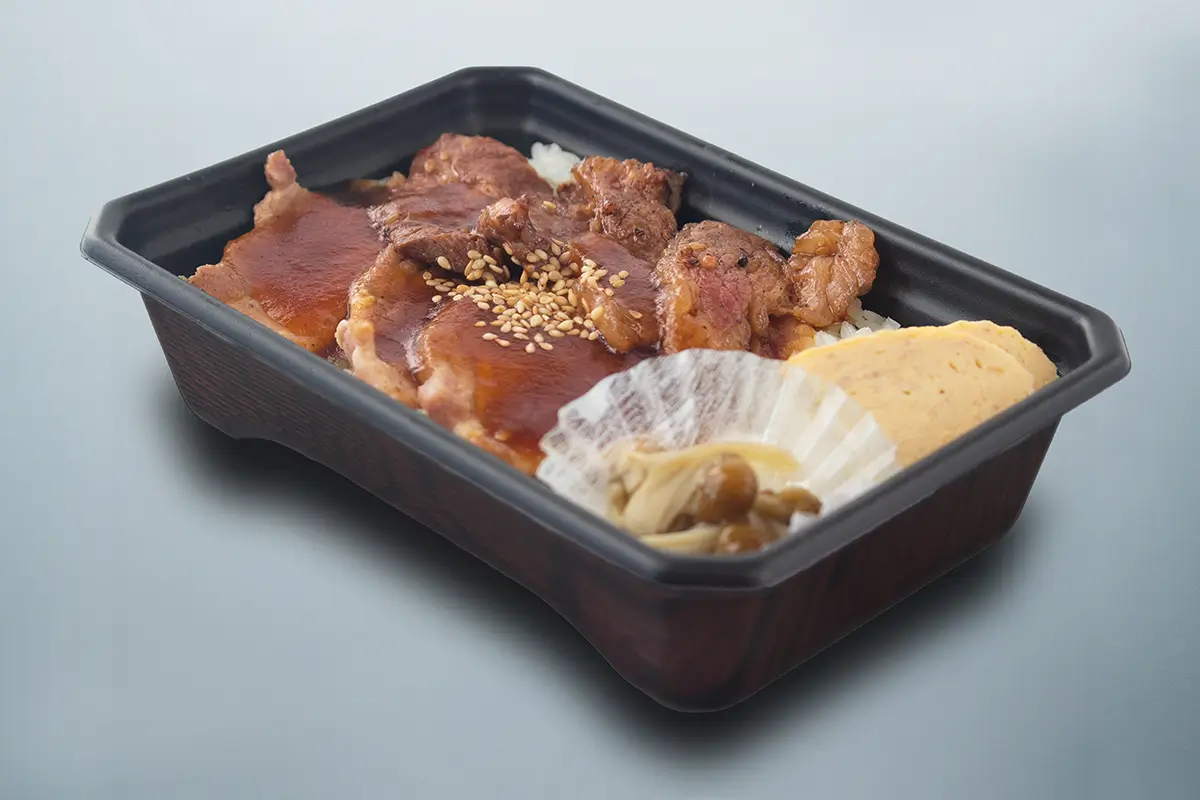 牛・豚カルビ弁当