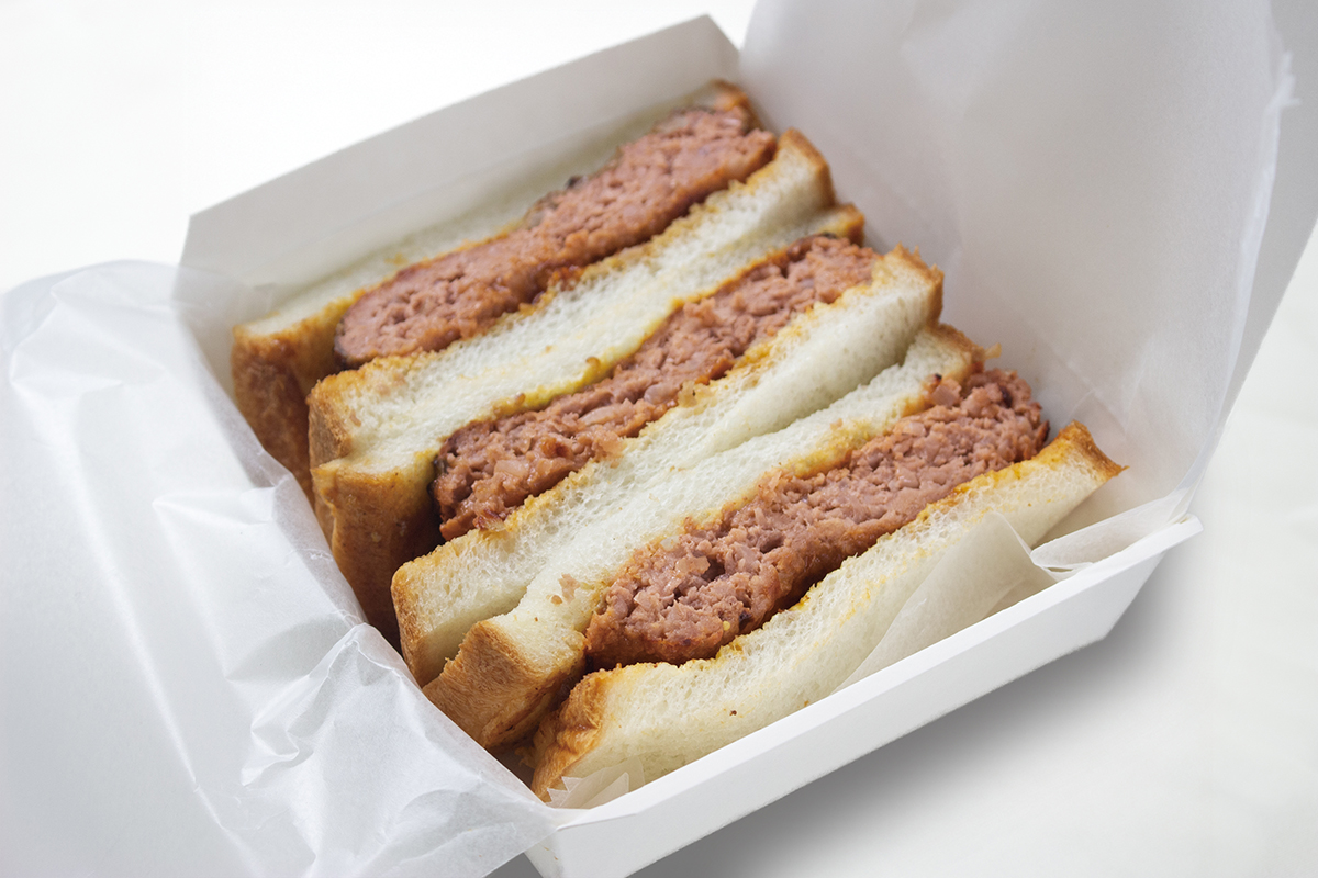 ハンバーグサンド